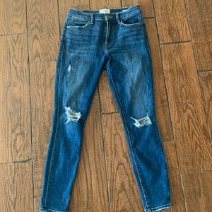 Frame Skinny Jeans-HighRise